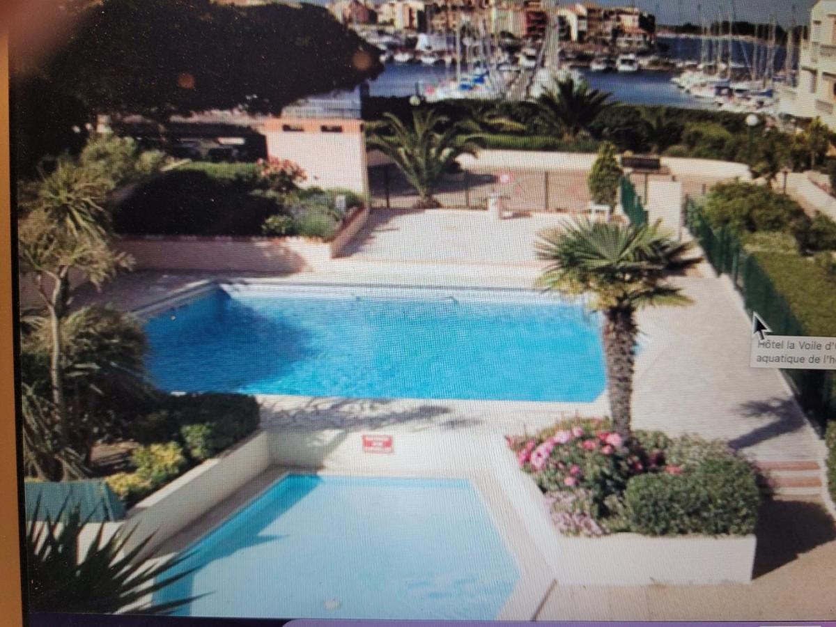Studio Cap D Agde Vue Port Exterior photo